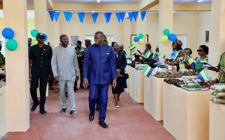 Gabon : Le Chef de l’État séjourne dans la province de la Nyanga