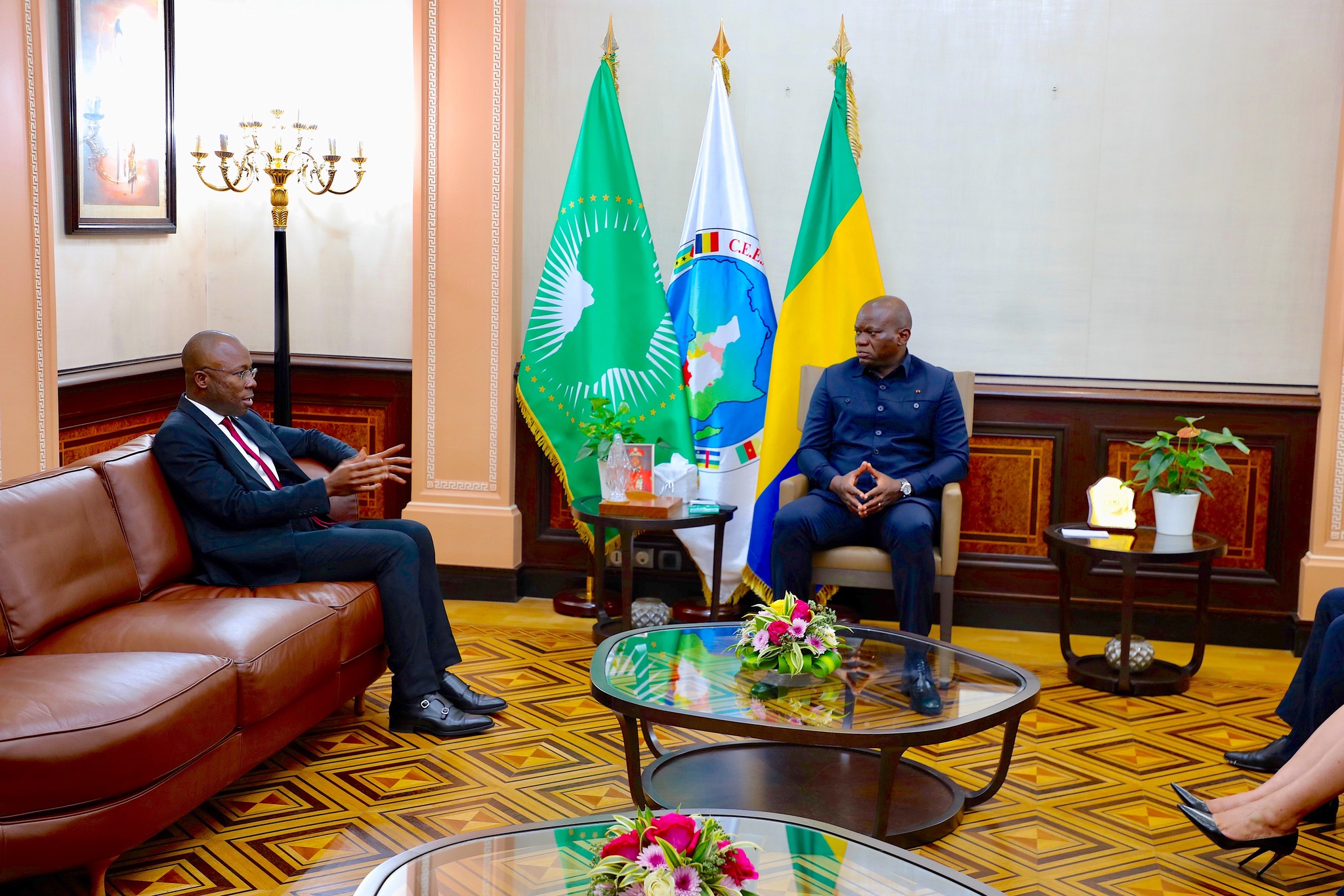 Gabon : Le Représentant Résident du FMI fait ses adieux au Chef de l’Etat