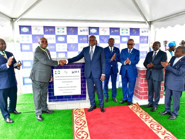 Gabon : Le Chef de l’État procède à la pose de la première pierre de la centrale thermique à gaz d’Owendo