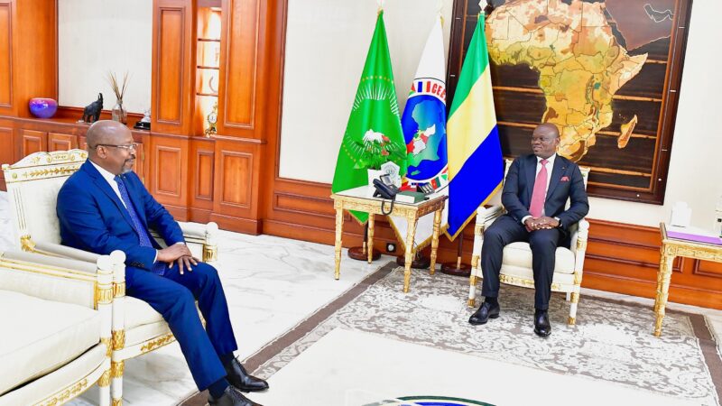 Gabon : Convergence de vue entre Brice Clotaire Oligui Nguema et Alain Claude Bilie By Nze