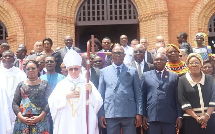 Décès du Pape François : La Cathédrale notre Dame Immaculée de Bangui en RCA rend hommage au Saint-Père