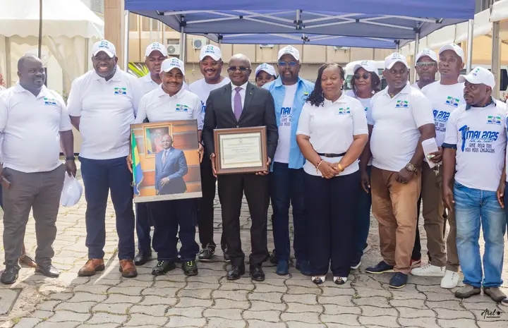 Gabon : Fête du travail, manifestation faste et solennelle au ministère de la santé