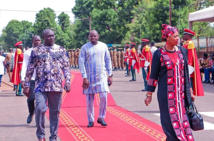Burkina Fason : Inauguration du mausolé Thomas Sankara, Me Bayala présent à la cérémonie officielle