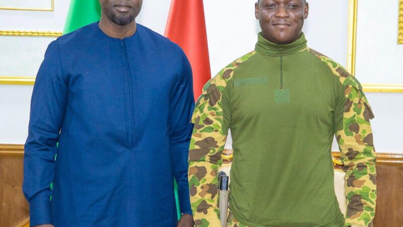 Coopération Sénégal-Burkina Faso : Le premier ministre sénégalais en visite à Ouagadougou