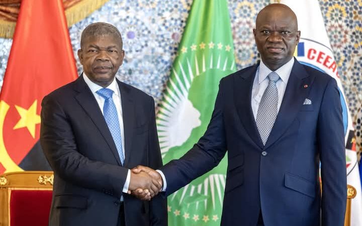 Coopération Gabon-Angola : Brice Clotaire Oligui Nguema reçoit son homologue angolais