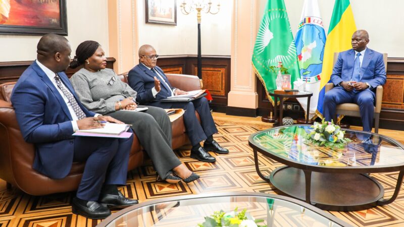 Gabon : Le Chef de l’État s’entretien avec la Directrice Générale de la CNAMGS