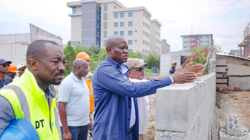 Gabon : Le Chef de l’Etat effectue une visite de terrain sur les chantiers d’urbanisation de Libreville