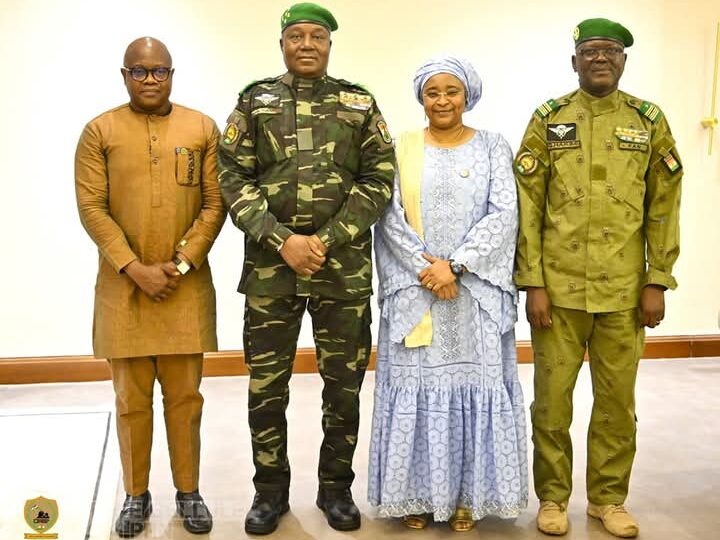 Niger : Le Général d’armée Abdourahamane Tiani devise avec les ministres de la santé des 3 pays de l’AES