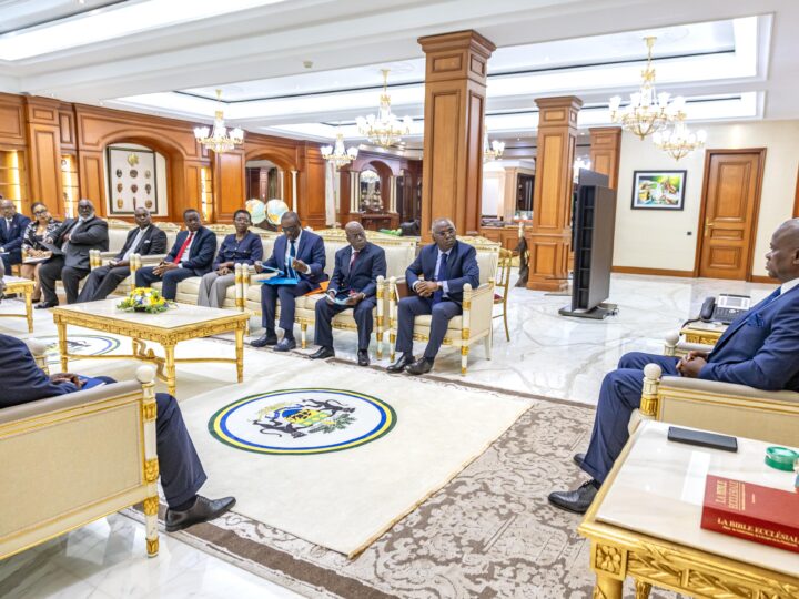 Gabon : Le Président de la République reçoit une délégation du Contrôle Général d’État