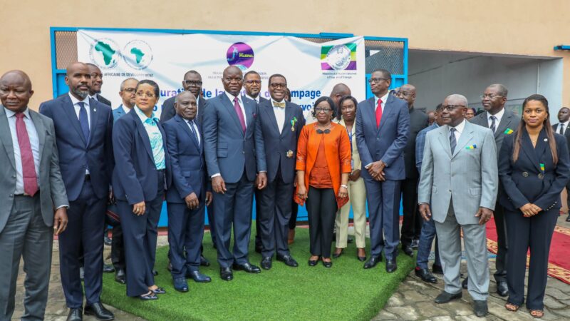 Gabon : Le Chef de l’État inaugure la station de pompage d’eau potable du PK5