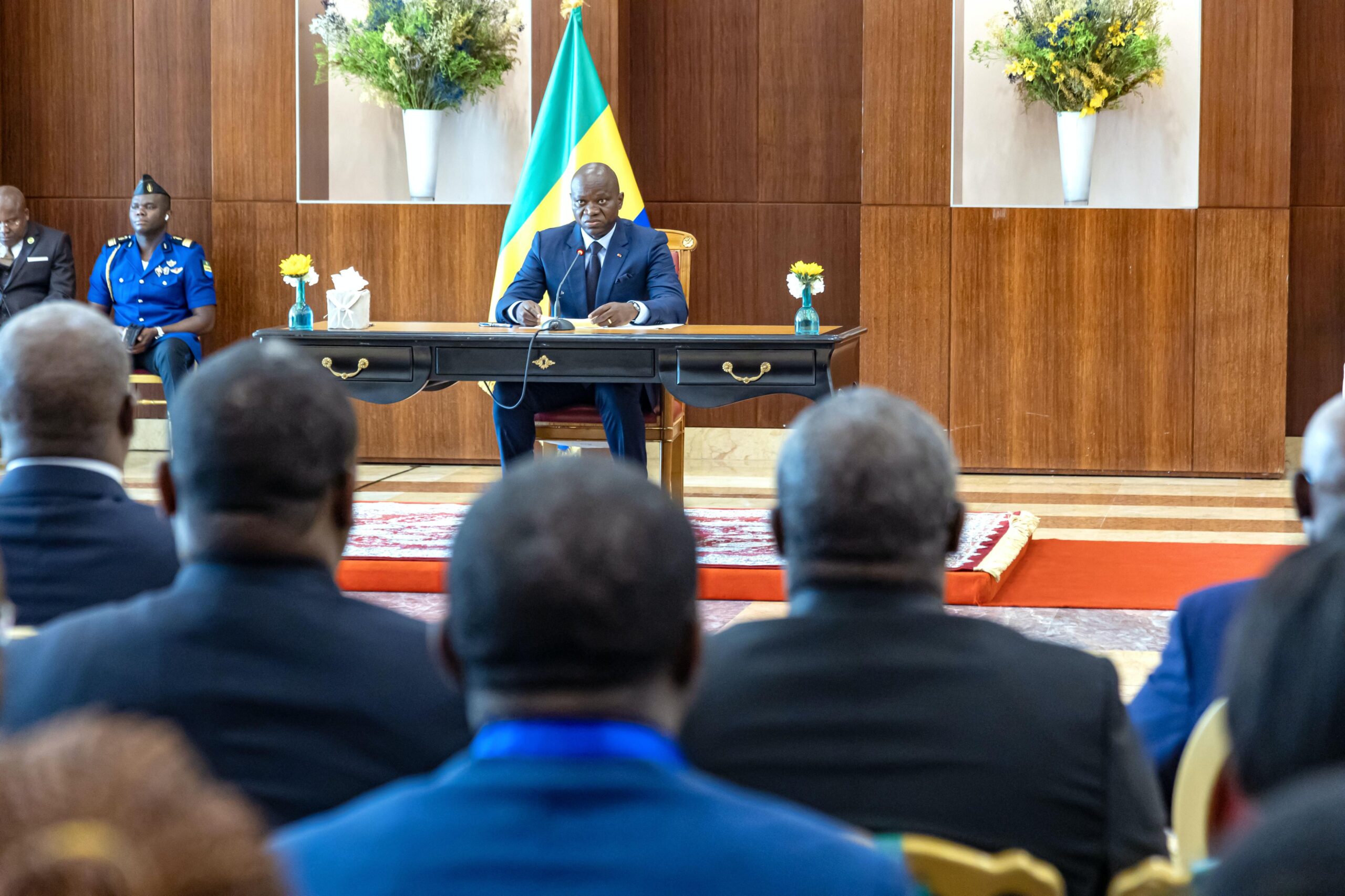 Gabon : Brice Clotaire Oligui Nguema lance les travaux de la première session de la Commission Nationale de la Décentralisation