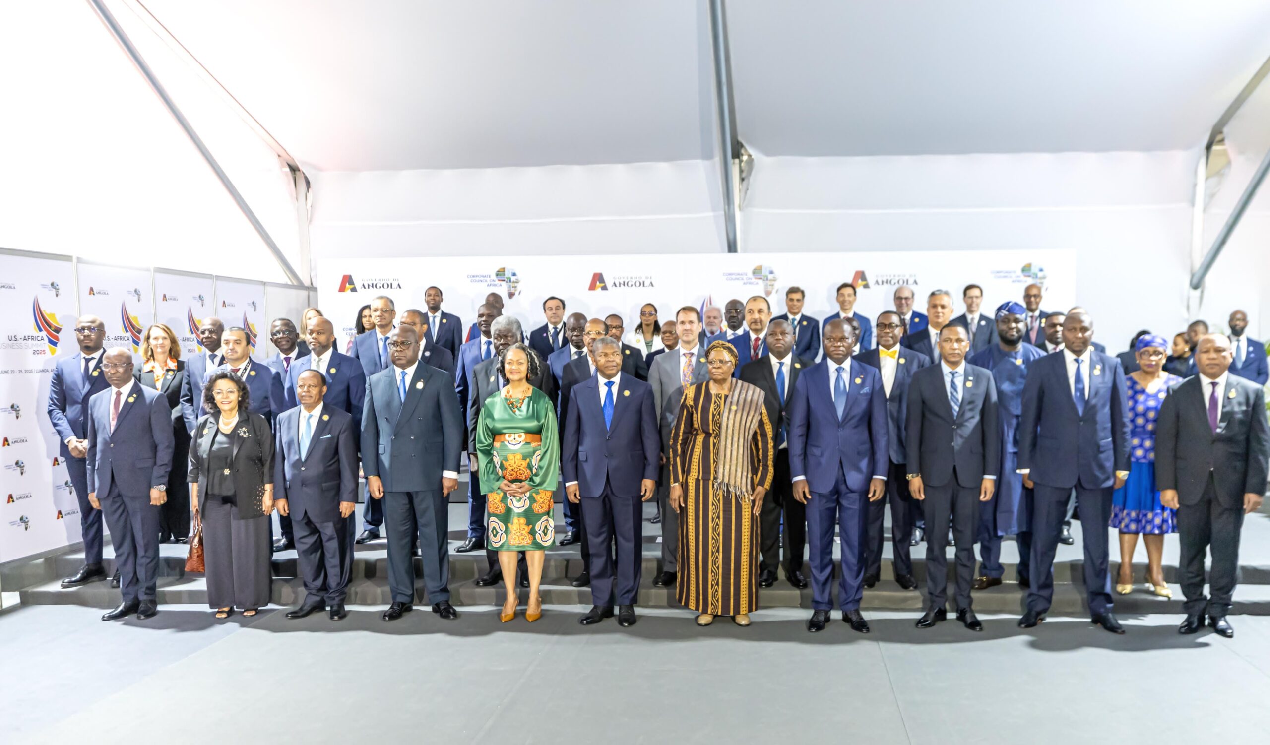 Angola : Sommet d’Affaires États-Unis-Afrique, Brice Clotaire Oligui Nguema participe au dialogue de haut niveau