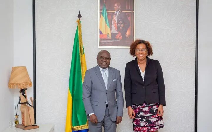 Gabon : L’ambassadeur des États-Unis reçu par le ministre de l’eau et de l’énergie Philippe Tonangoye