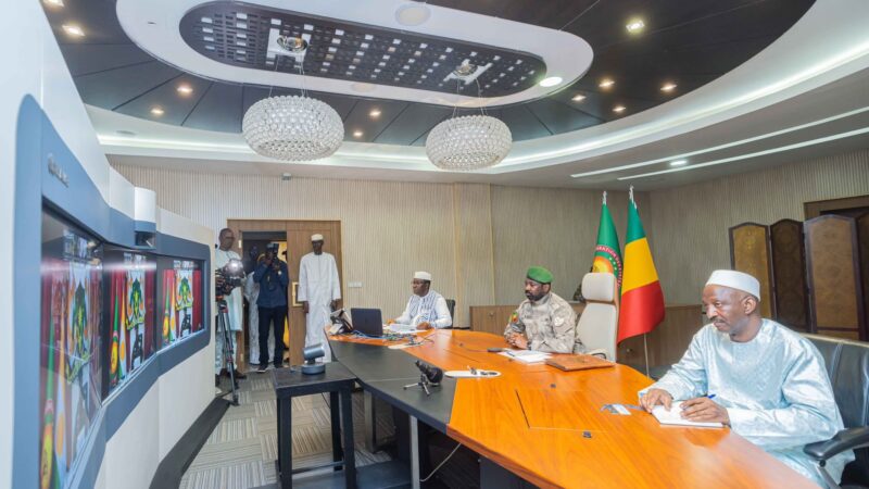 Mali : Le Président de la Transition a pris part à la 8ᵉ session ordinaire de la Conférence des Chefs d’État de l’ALG