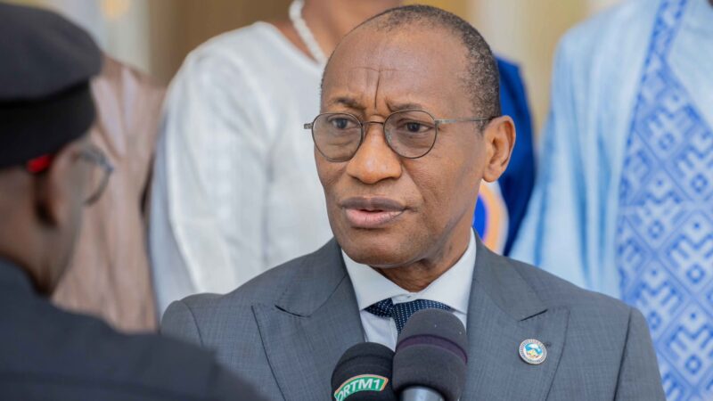 Mali : Le Président de la Transition reçoit une délégation de l’ASECNA conduit par Prosper Zo’o MINTO’O