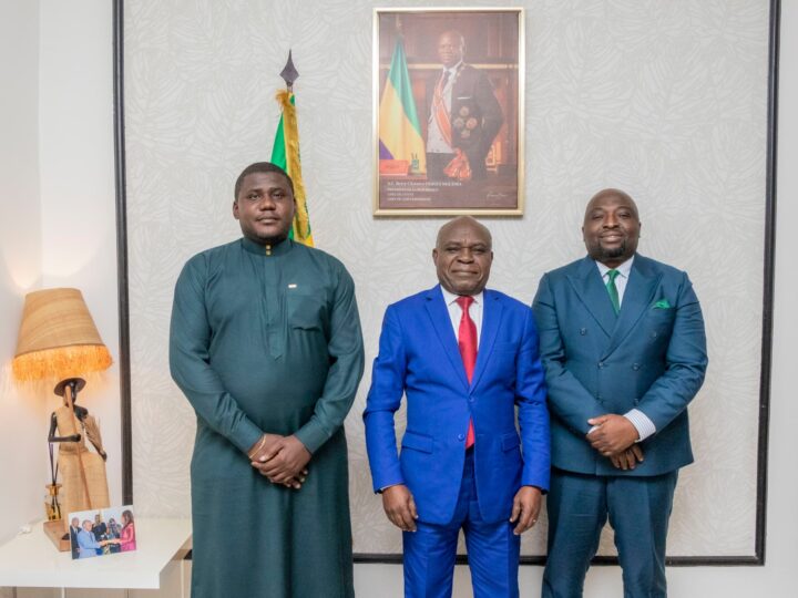 Gabon : Accès Universel à l’Eau et à l’Énergie, échange très fructueuse entre le Ministre Philippe TONANGOYE et le Vice-Président de la Chambre Africaine de l’Énergie