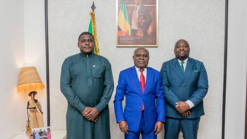Gabon : Accès Universel à l’Eau et à l’Énergie, échange très fructueuse entre le Ministre Philippe TONANGOYE et le Vice-Président de la Chambre Africaine de l’Énergie