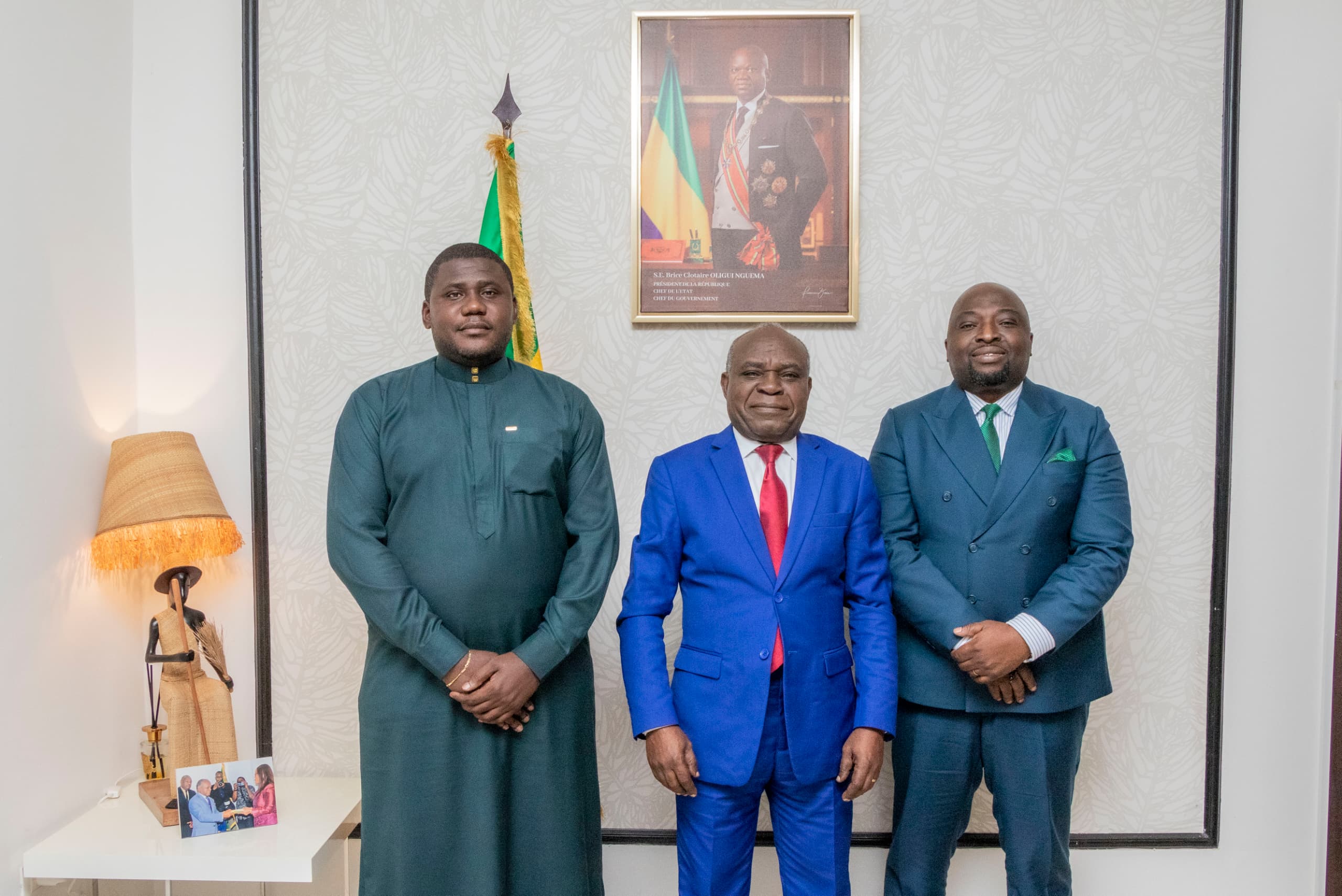 Gabon : Accès Universel à l’Eau et à l’Énergie, échange très fructueuse entre le Ministre Philippe TONANGOYE et le Vice-Président de la Chambre Africaine de l’Énergie