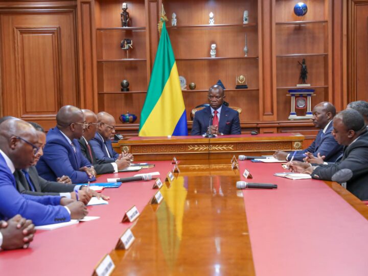 Gabon : Le Chef de l’État échange avec le Syndicat National des Magistrats du Gabon (SYNAMAG)