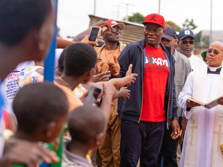 Gabon : Le Chef de l’État visite le complexe sportif de Nzeng-Ayong