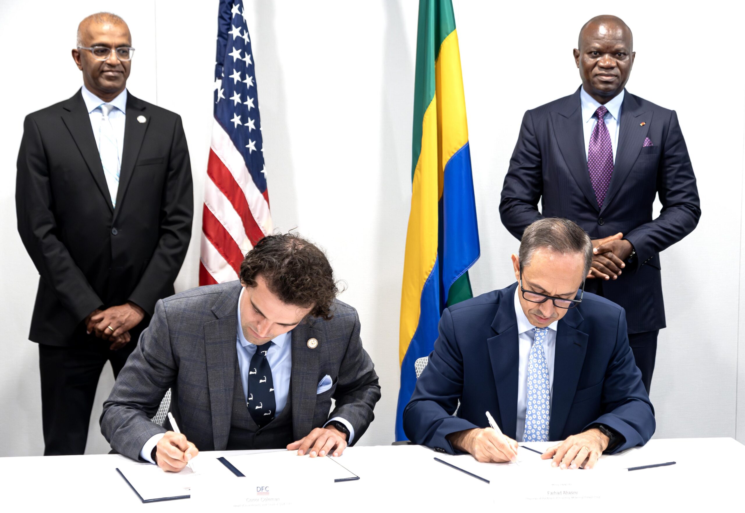 Coopération USA-Gabon : Le Chef de l’État préside la signature d’un important accord de financement entre l’État gabonais et le groupe Millenial Potash