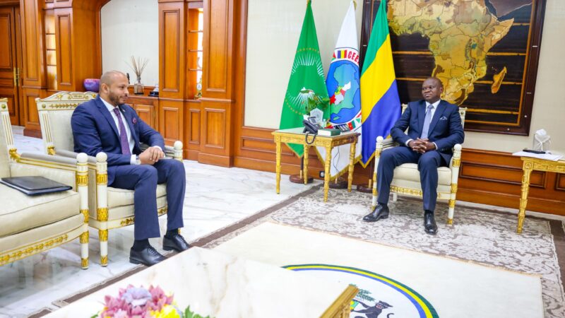 Coopération Afrique-Caraïbe et Pacifique: Le Chef de l’État gabonais devise avec le Secrétaire Général de l’OAECP