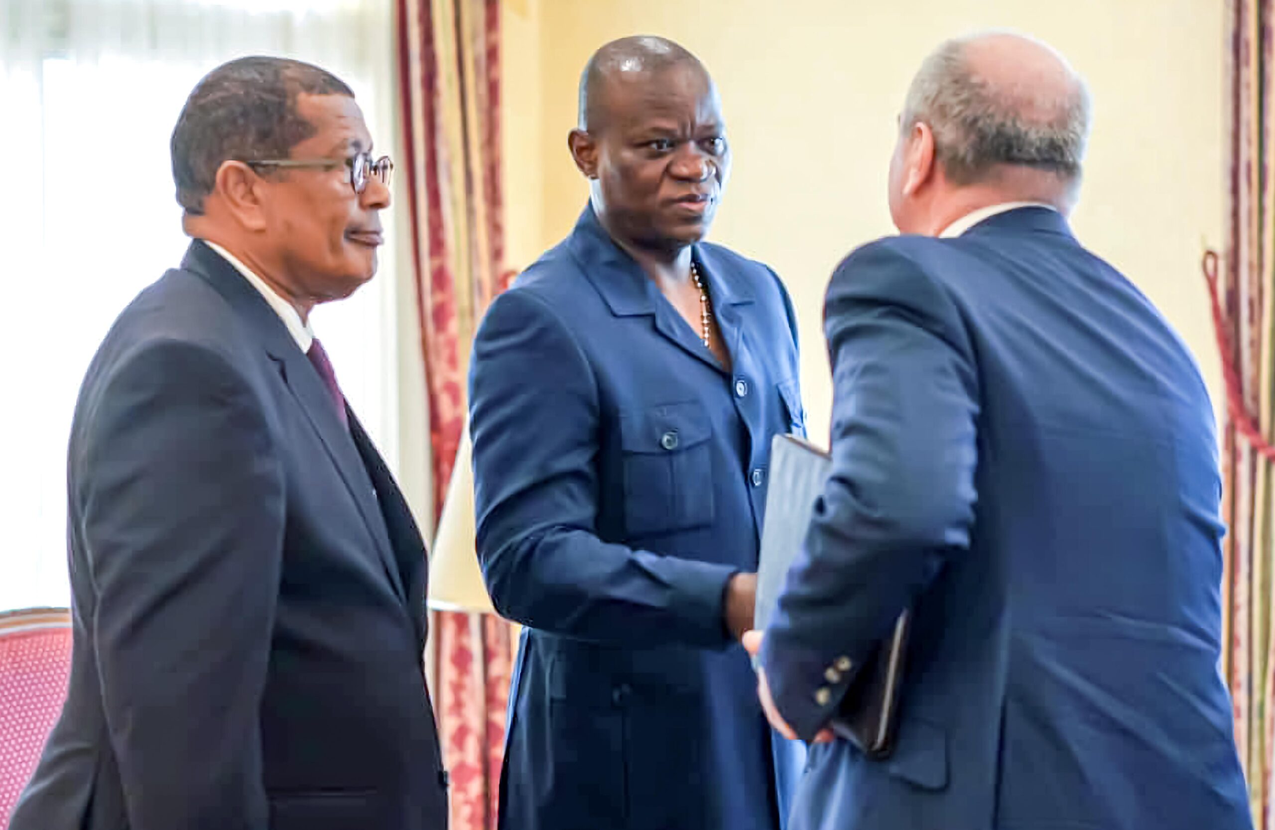 Gabon : Le Chef de l’État reçoit le Directeur Général du groupe Eramet