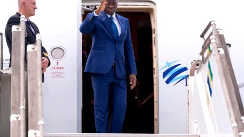 Diplomatie : Brice Clotaire Oligui Nguema en visite officielle aux États-Unis d’Amérique