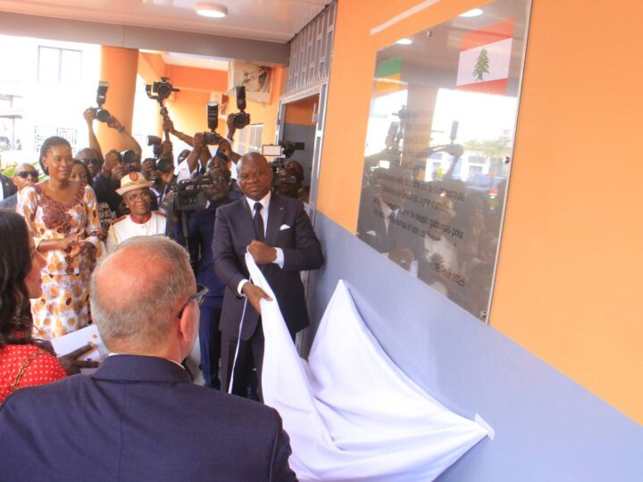 Gabon : Le couple présidentiel inaugure les nouveaux services rénové de la pédiatrie du CHU de Libreville