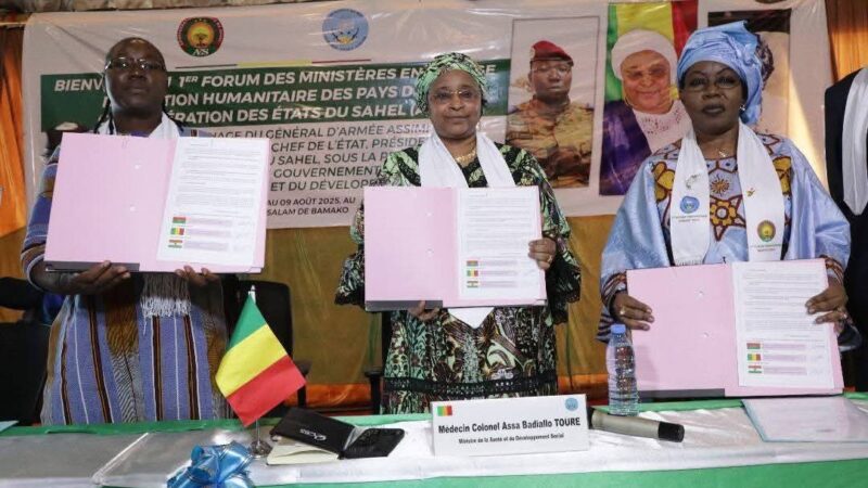 Mali : Clôture du 1er Forum Humanitaire de l’AES, vers une coordination renforcée de l’action humanitaire au Sahel