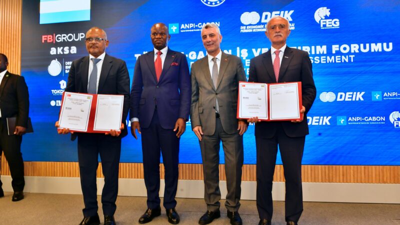 Forum d’Affaires et d’Investissement Turquie-Gabon:  3 précieux accords signés entre les deux pays 