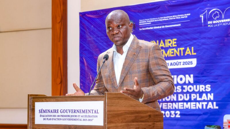 Gabon: Le Chef de l’État préside le premier séminaire gouvernemental de la Vème République
