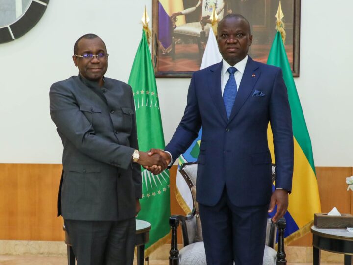 Gabon : Brice Clotaire Oligui Nguema reçoit un émissaire du Président de la RDC