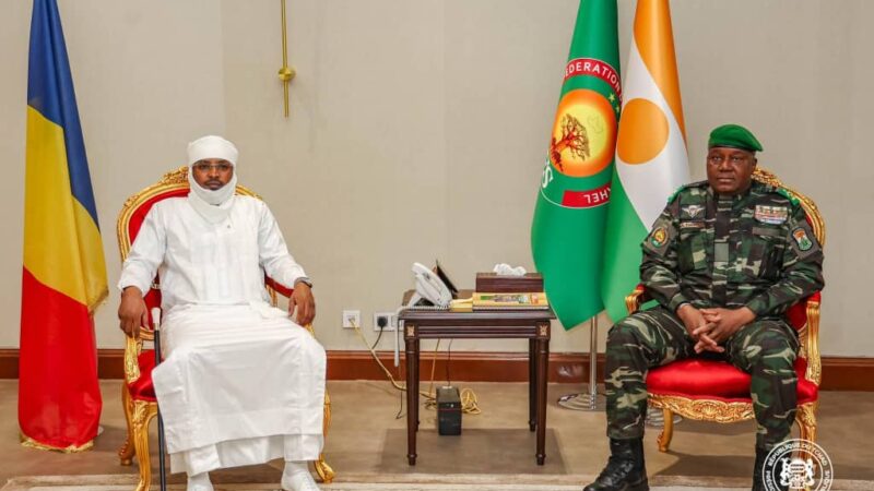 Coopération Niger-Tchad : Le président tchadien Mahamat Idriss Déby est en visite officielle à Niamey 